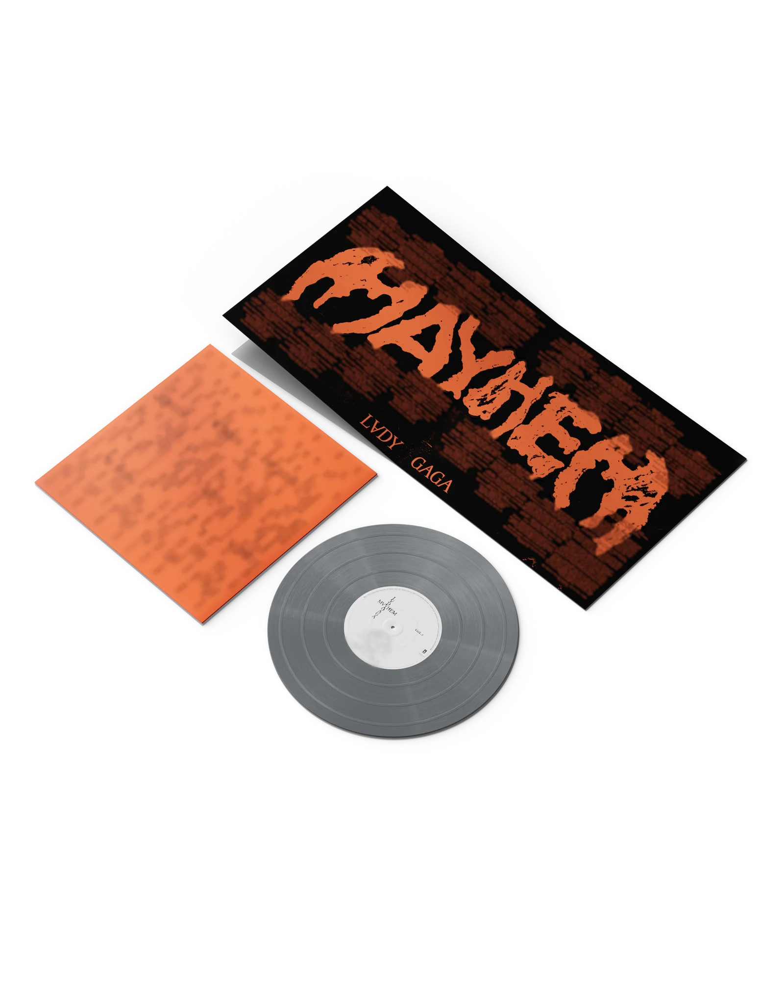 MAYHEM 002 Vinyle Argenté avec Cover Exclusive, Poster et Titre Exclusif