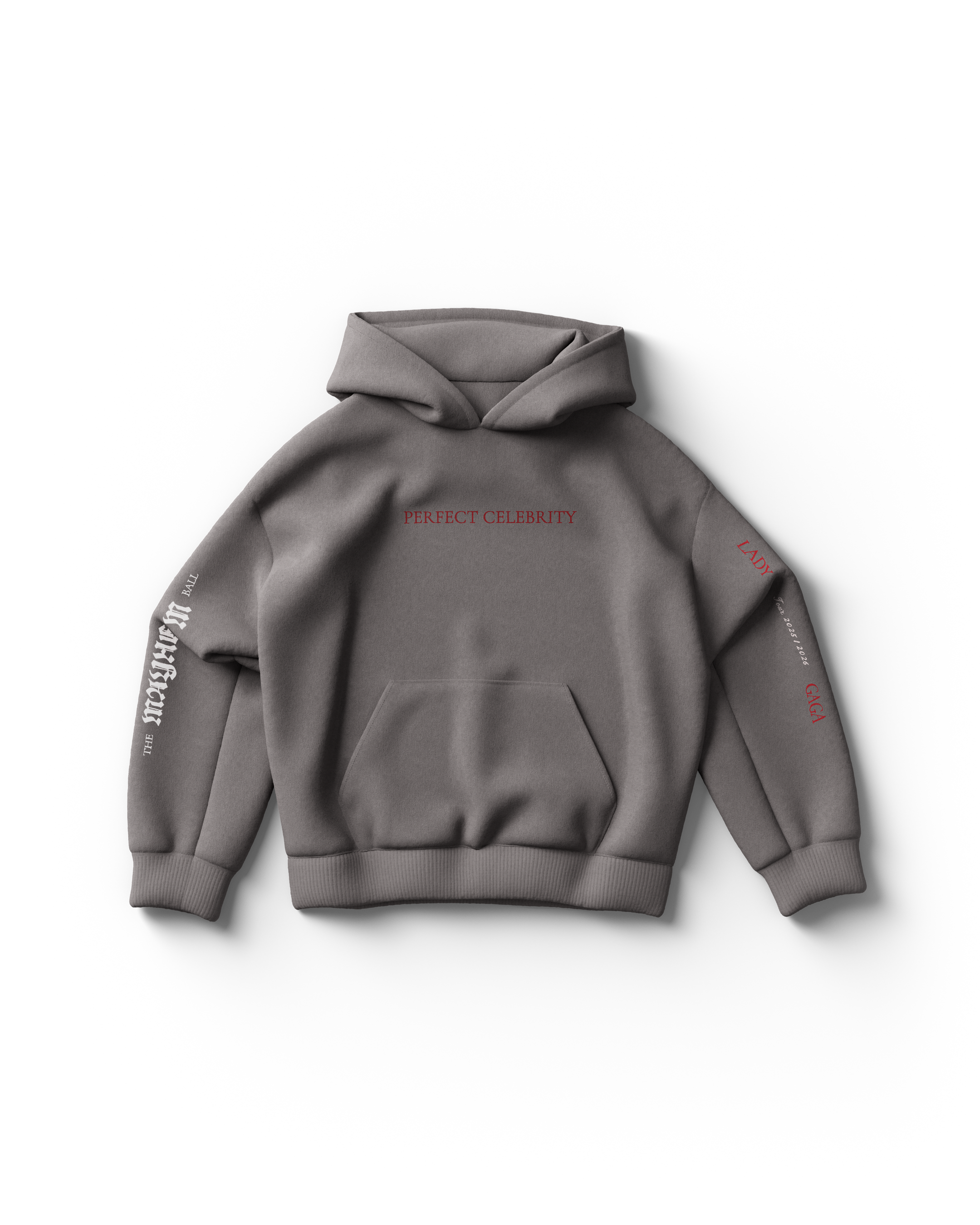 Perfect Celebrity Gray Hoodie - Lady Gaga Official FR