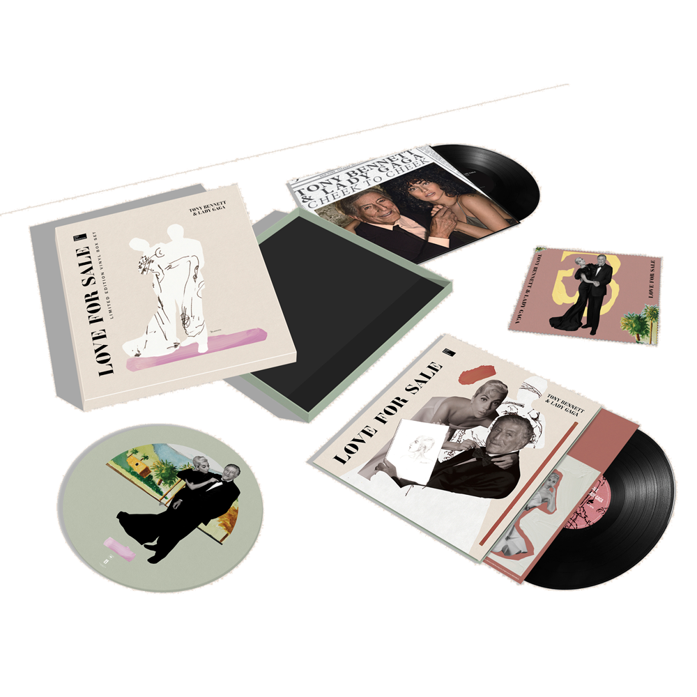 BOX VINYLES LOVE FOR SALE
