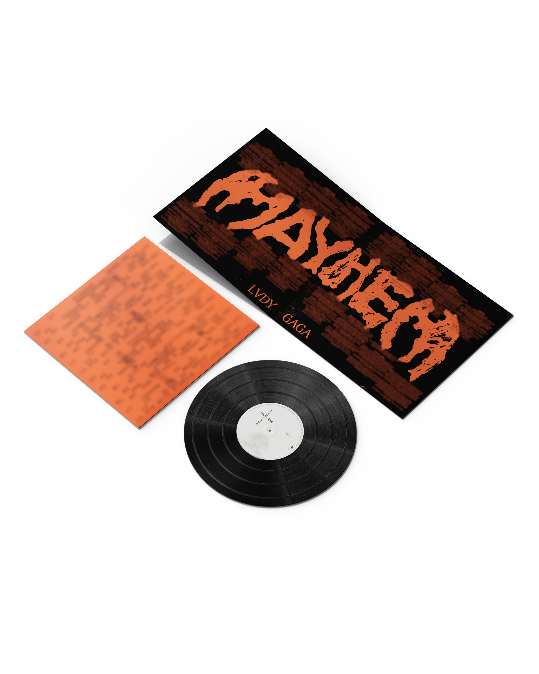 MAYHEM Vinyle Noir Standard + Carte Dédicacée