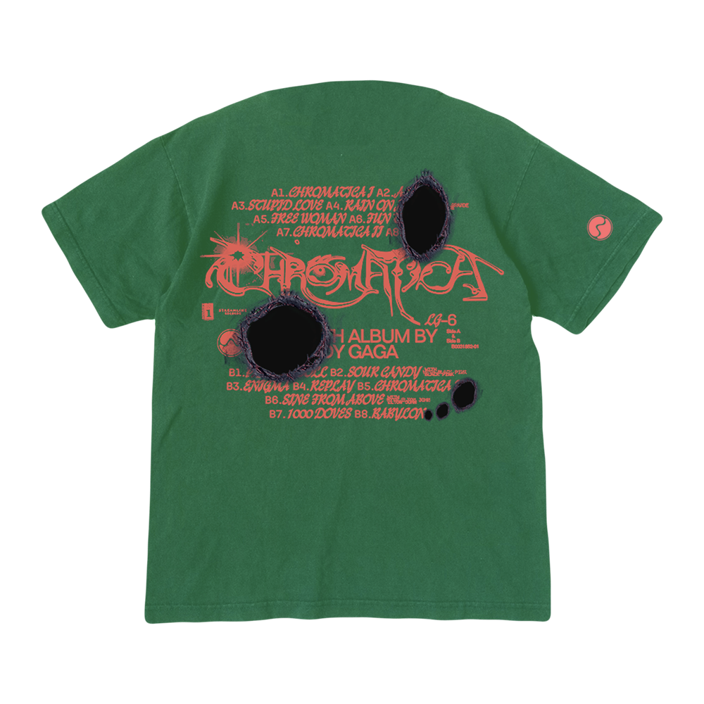 T-shirt | T-shirt tracklist Lady Gaga - Lady Gaga Official FR T-shirt | T-shirt tracklist Lady Gaga - Lady Gaga Official FR